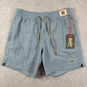 NEW Howler Brothers Boardshorts Mens Small Pool Blue Lotsa Dots Deep Set